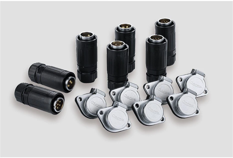Waterproof 4 Pin Electrical Connector