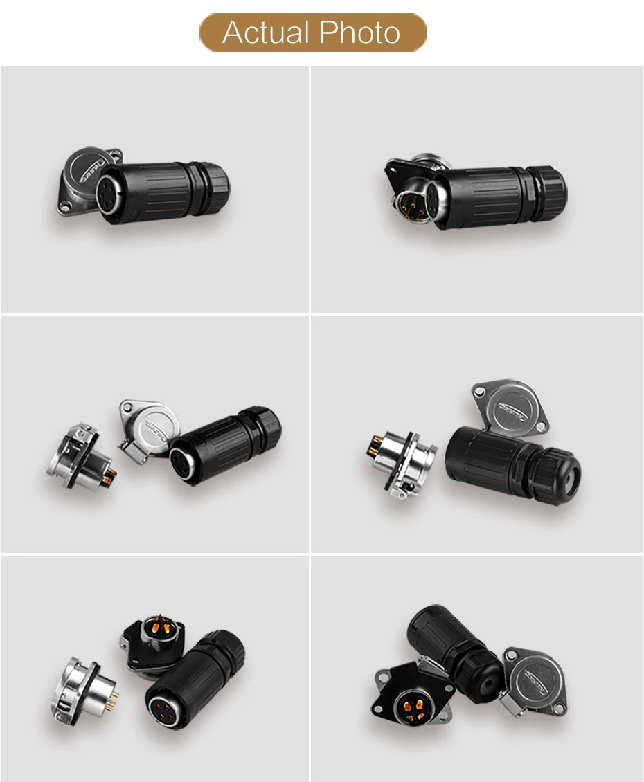 Waterproof 4 Pin Electrical Connector supply